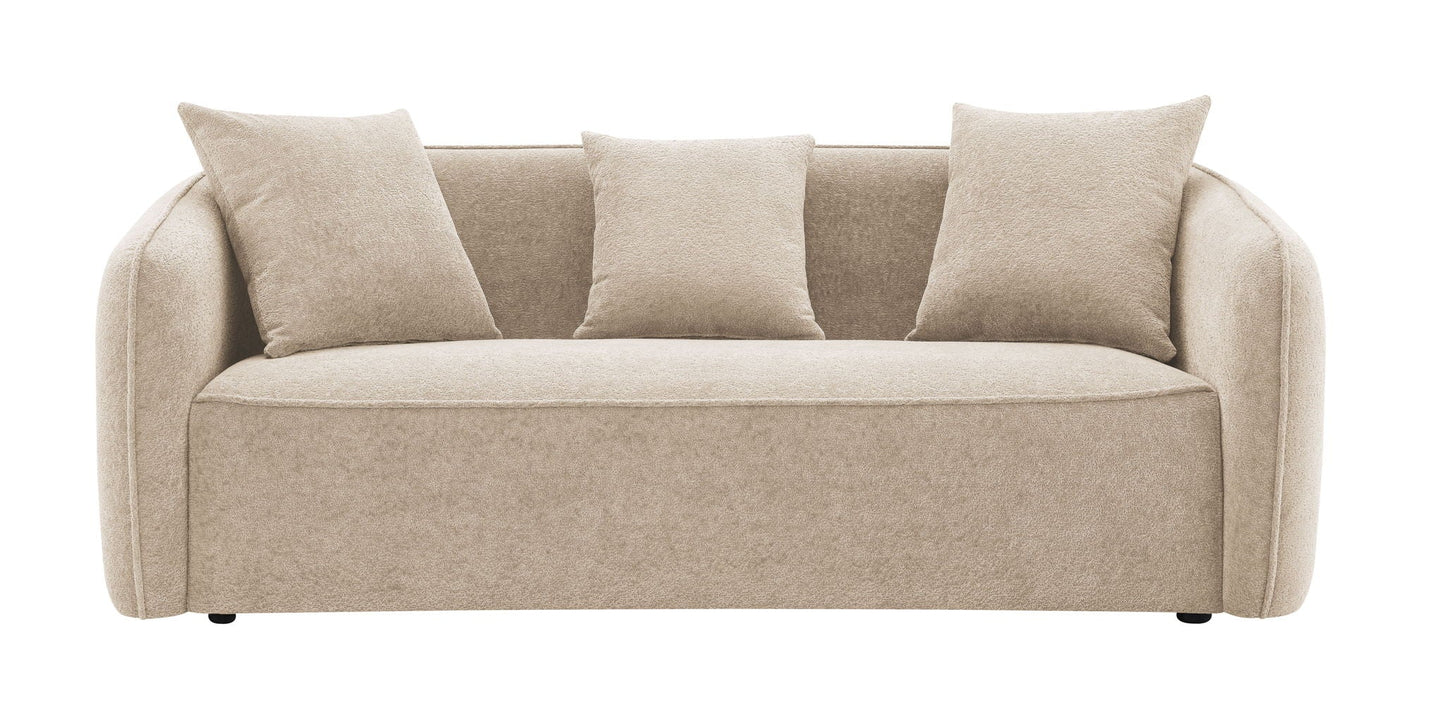 Keith - 3 Piece Living Room Set (Comes With Matching Color Toss Pillows)