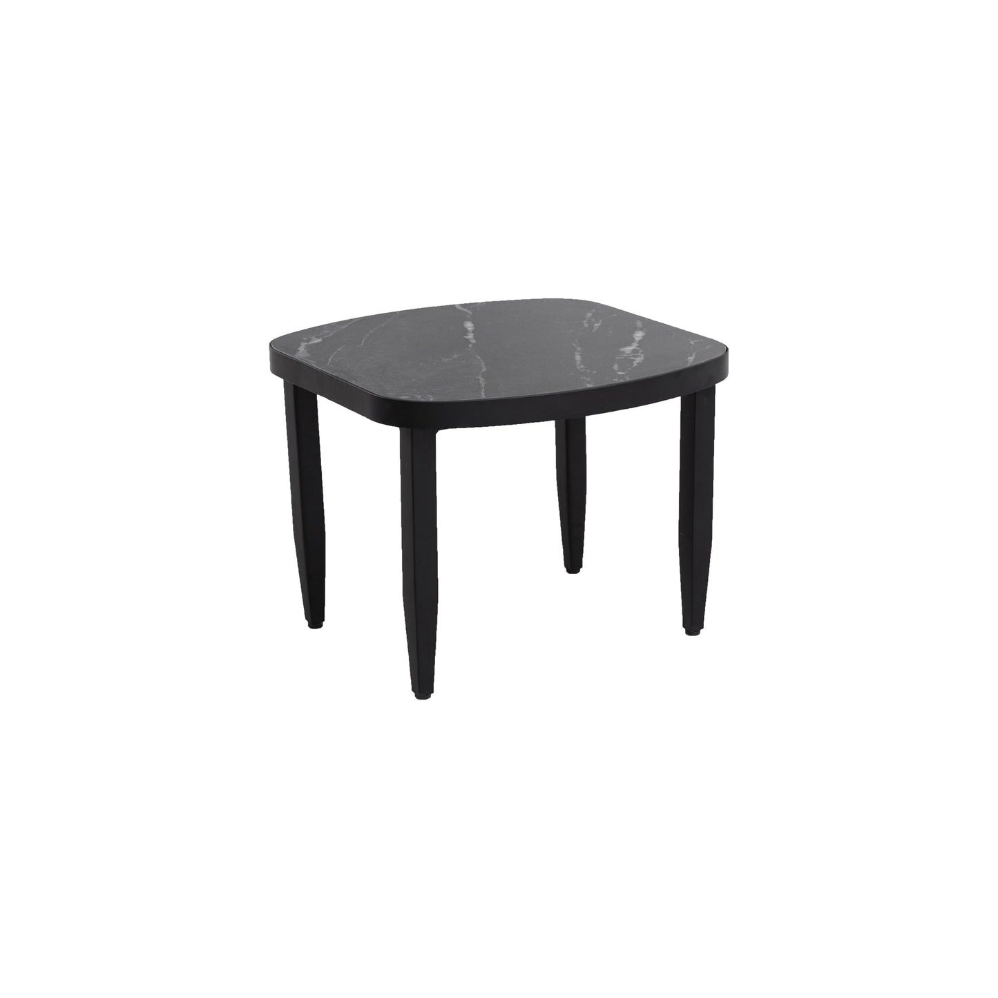 Modern Outdoor Elegance Arc 23.6'' Side Table