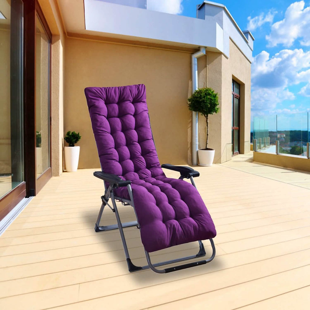 Coussin de chaise longue inclinable 67x22in pour fauteuil à bascule et canapé