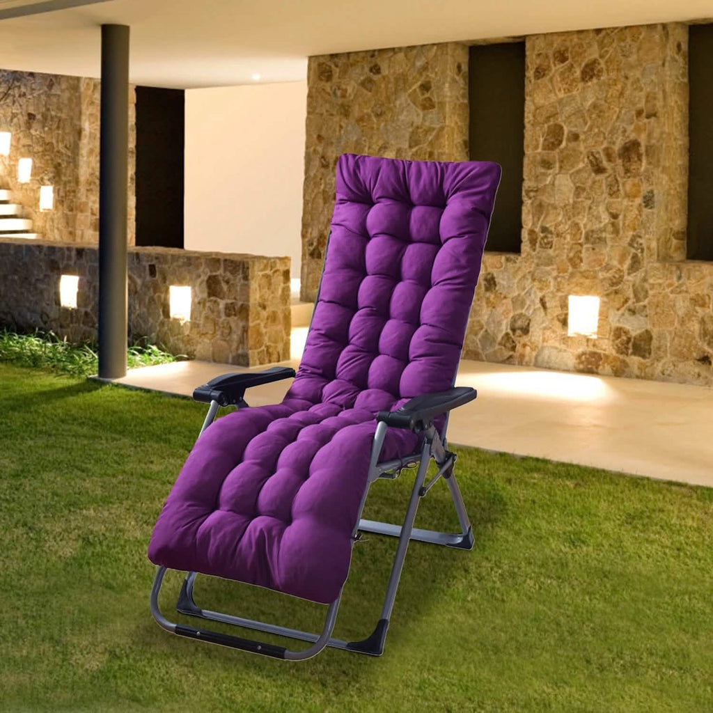 Coussin de chaise longue inclinable 67x22in pour fauteuil à bascule et canapé
