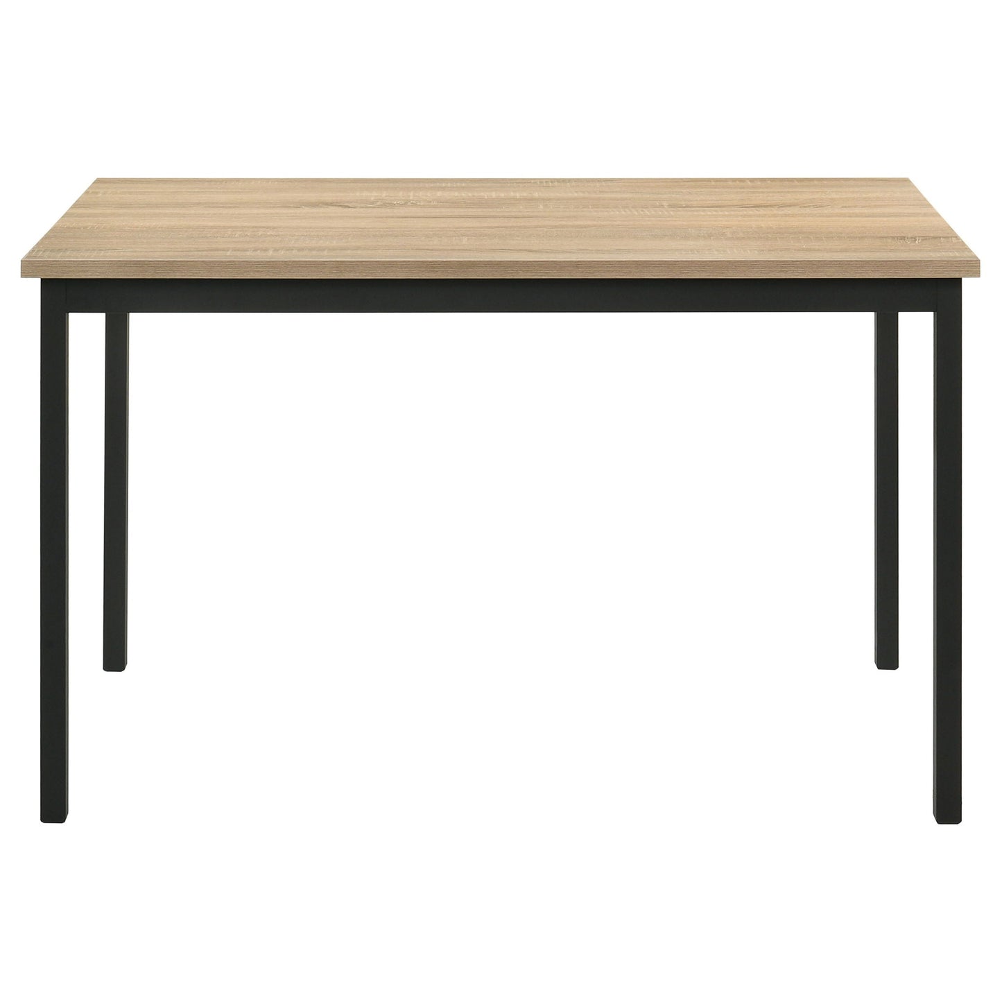 Garza 5-piece Rectangular Dining Table Greige Oak