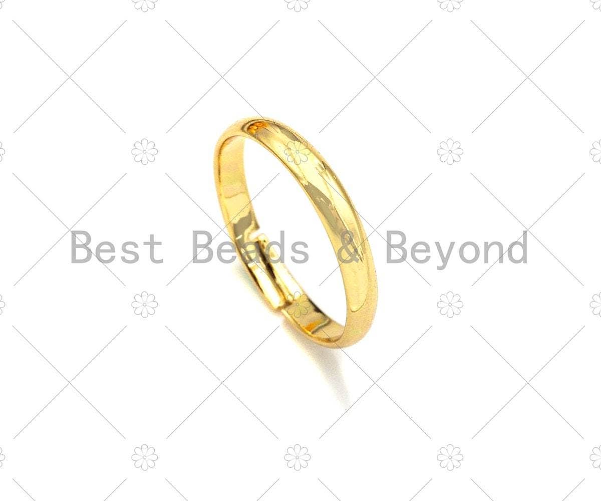 Silver Simple Band Ring, Sku#X187