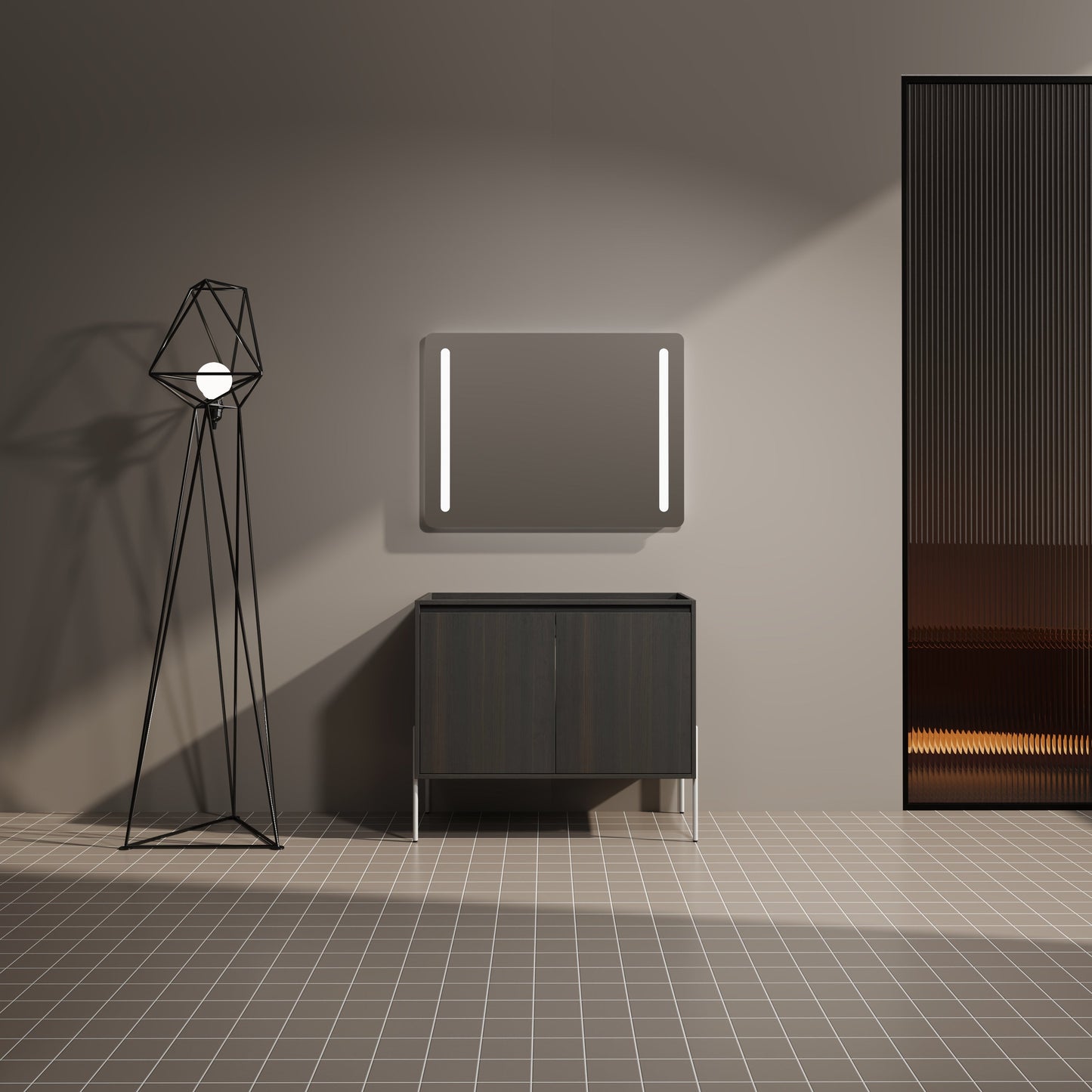36" Freestanding Bathroom Vanity with Soft Closed Doors