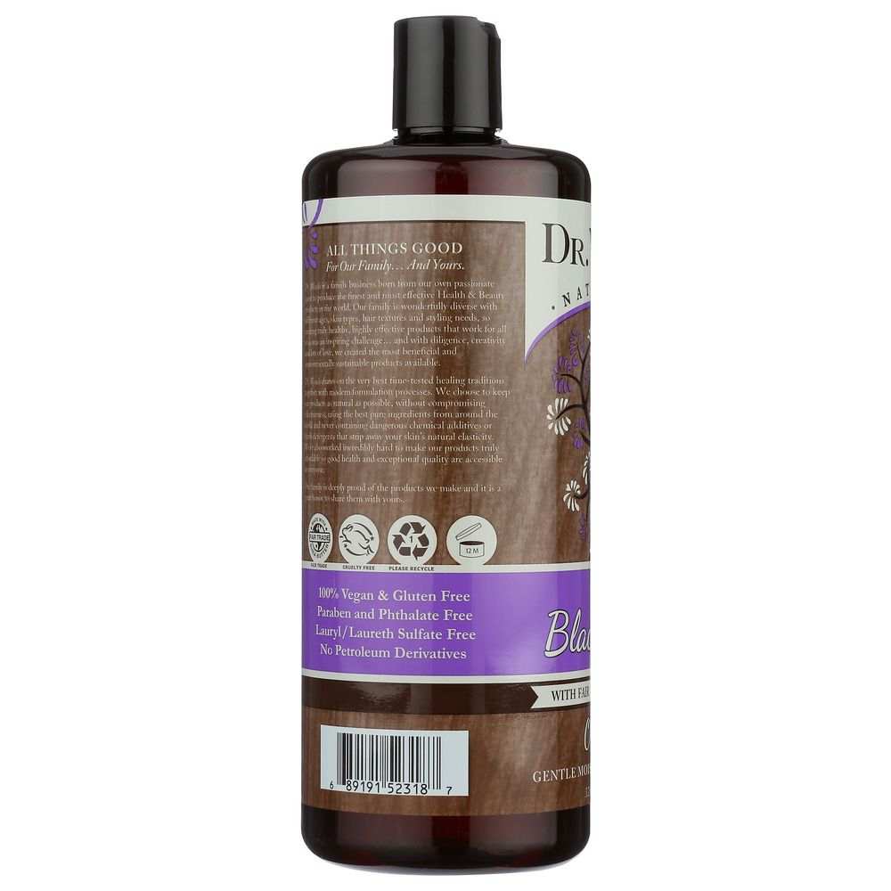 DR WOODS: Naturally Raw Black Soap with Shea Butter Original, 32 oz