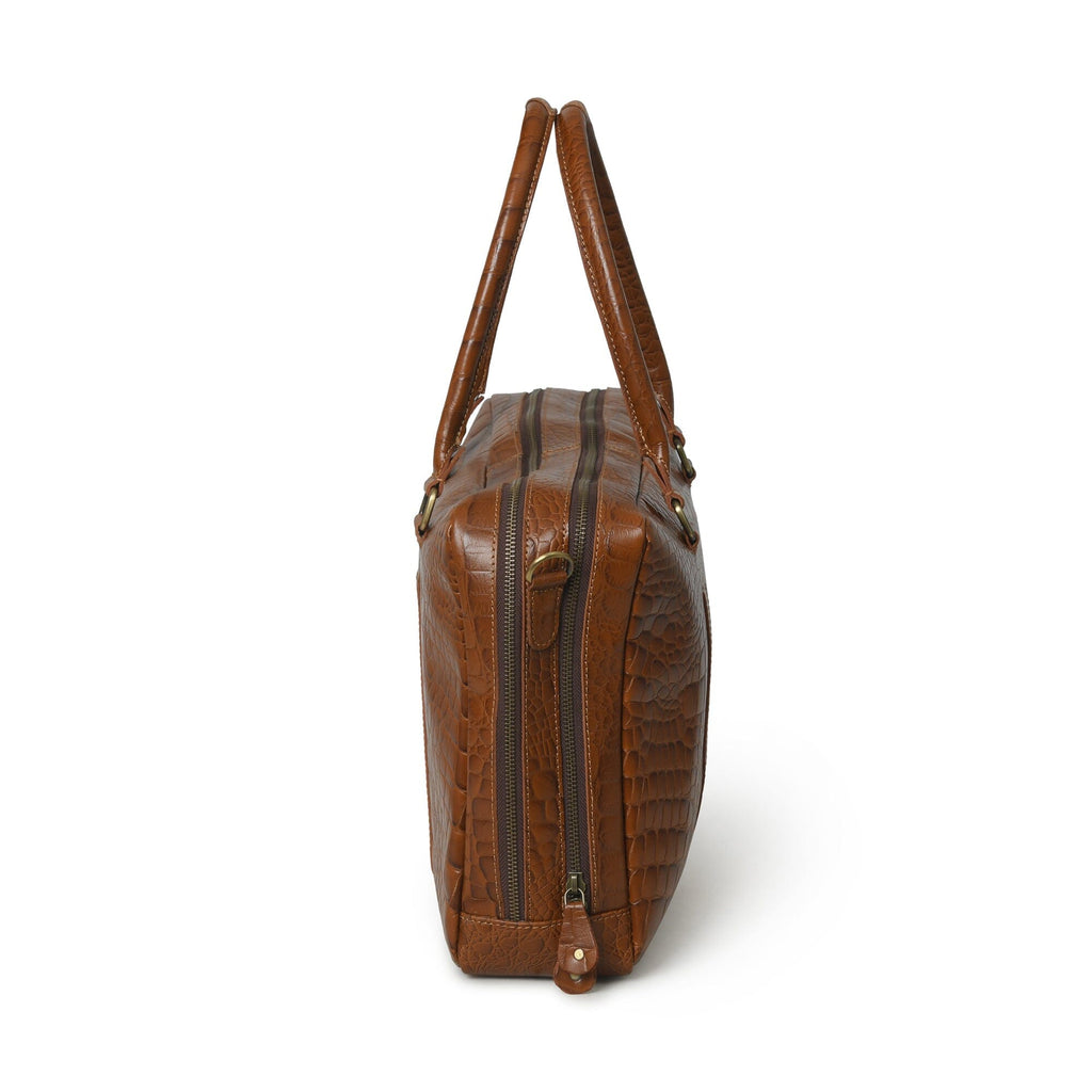 Porte-documents de bureau en cuir de buffle Easton Premium