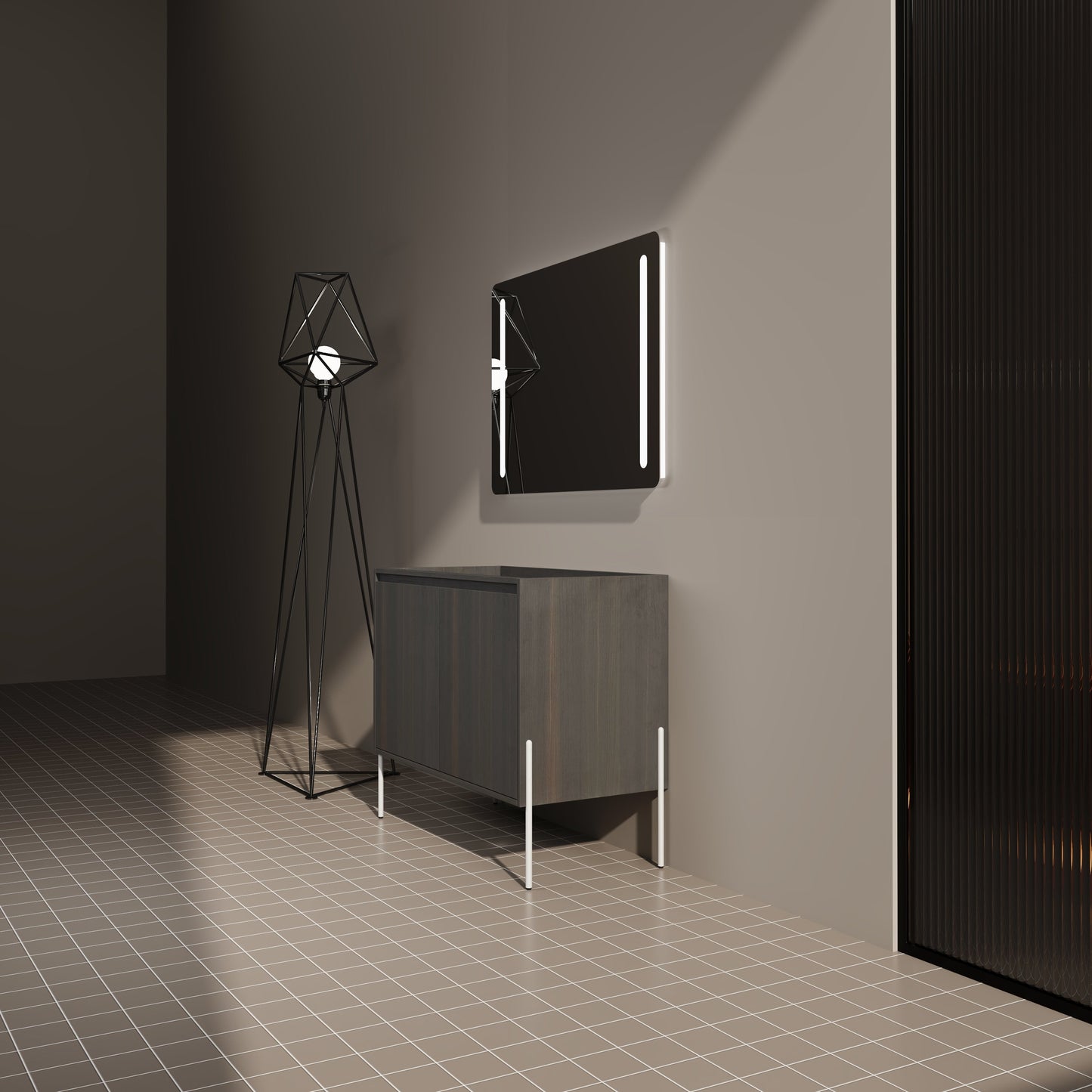 36" Freestanding Bathroom Vanity with Soft Closed Doors