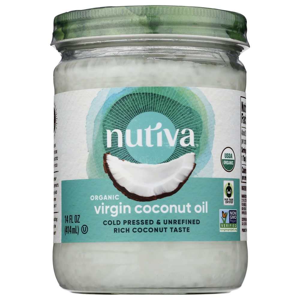 NUTIVA: Organic Superfood Extra Virgin Coconut Oil, 14 oz