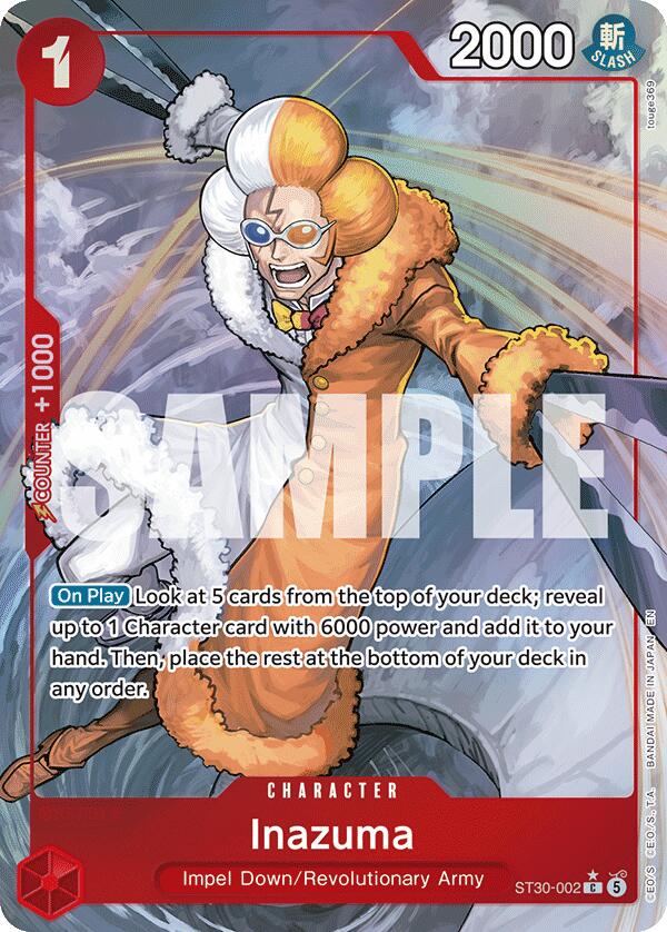 Inazuma (Full Art) [Starter Deck EX: Gear 5]