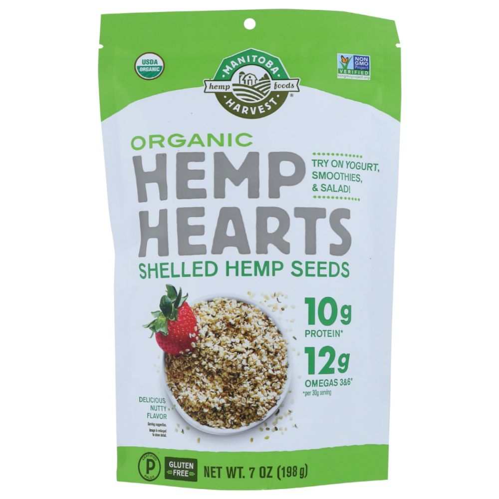 MANITOBA HARVEST: Organic Hemp Hearts, 7 oz