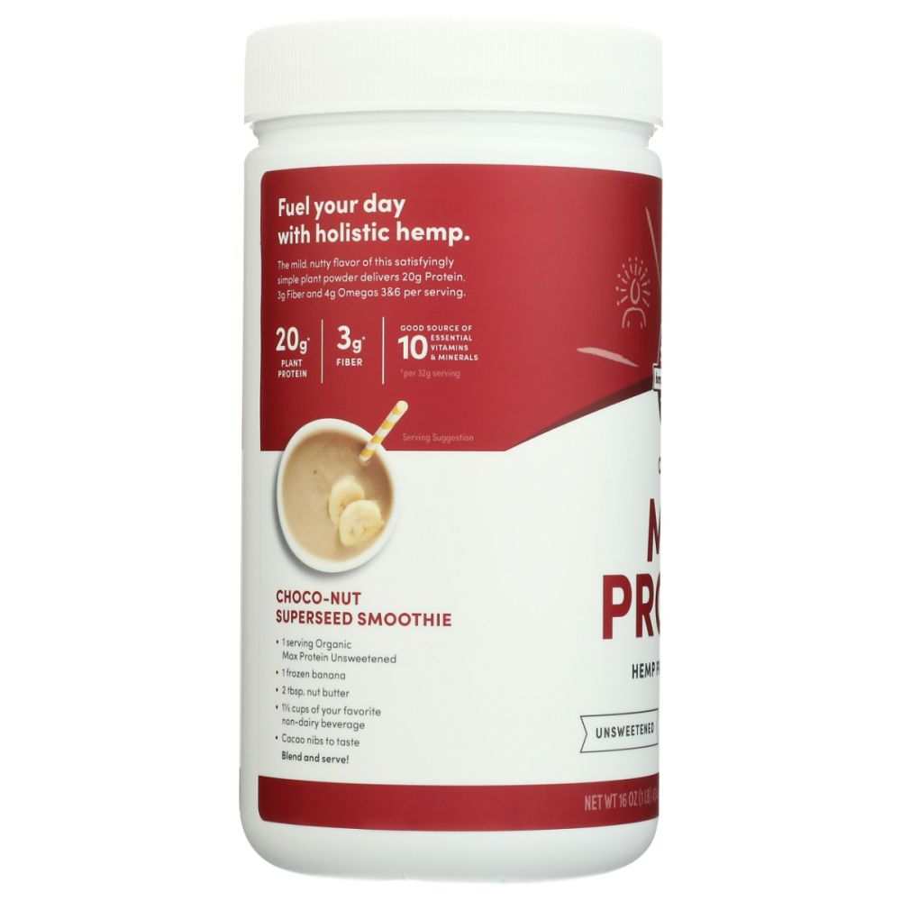 MANITOBA HARVEST: Hemp Yeah! Max Protein, 16 oz