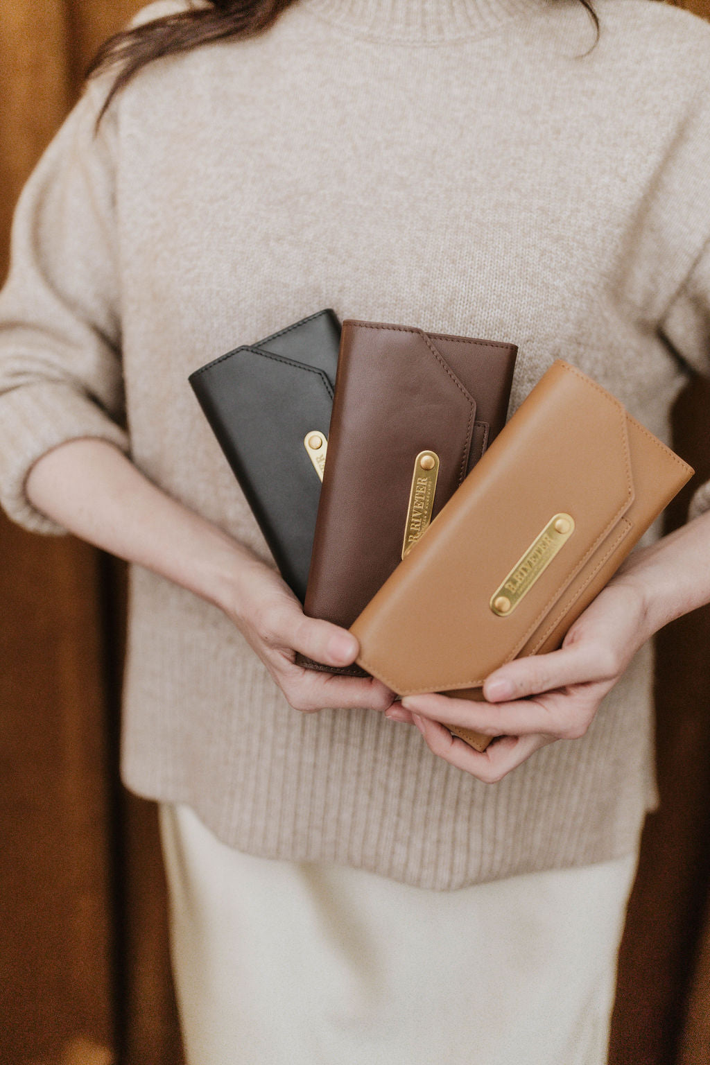 1869 Wallet Premium|  Black Leather