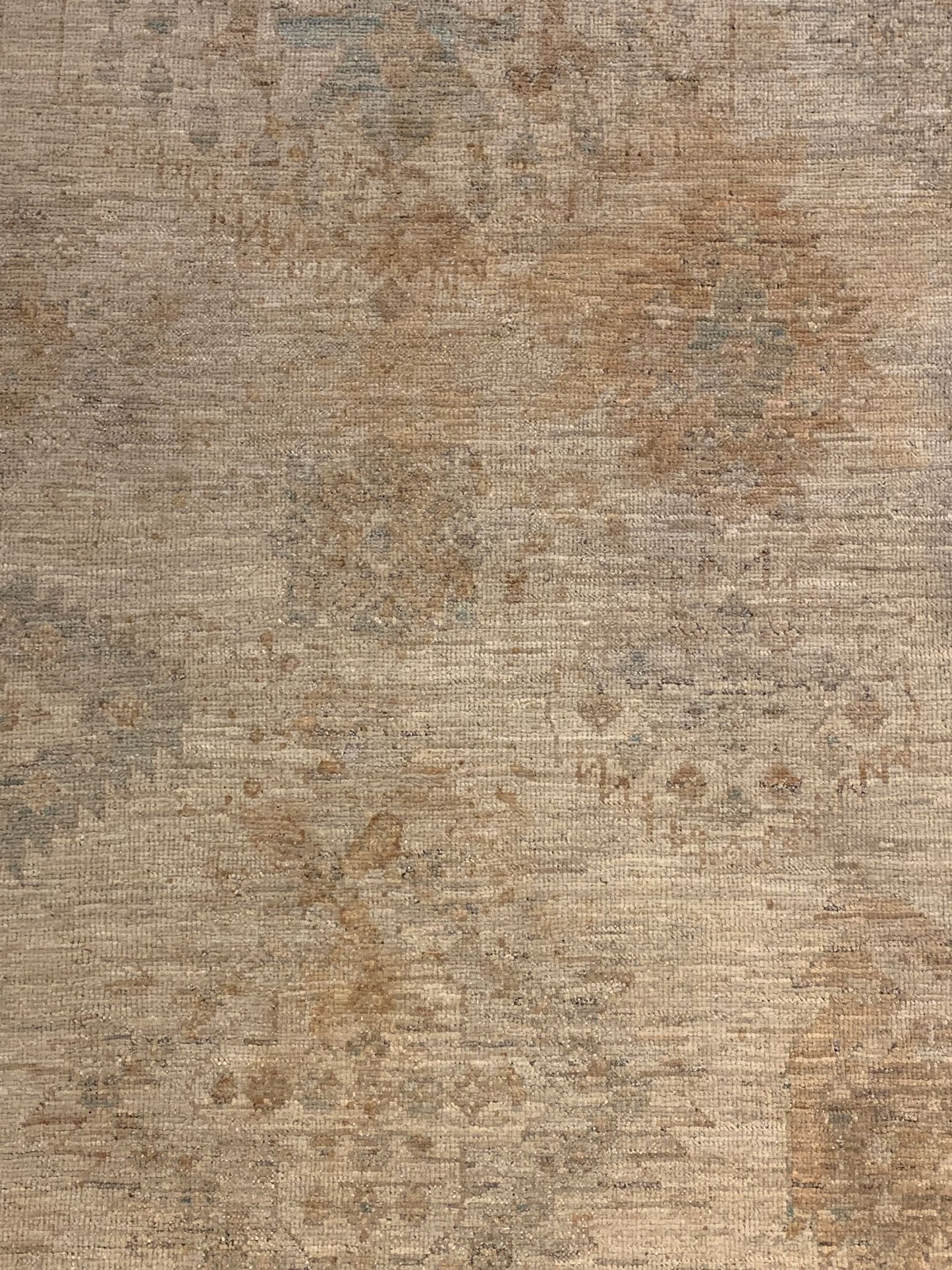 Hand-Knotted Sultanabad Vegetable-Dyed Wool Rug, 8' 10" x 11' 7"  (K)