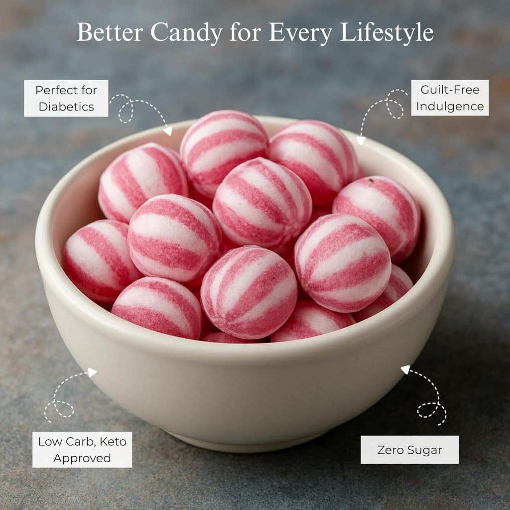 Andy Anand Sugar-Free Fizzy Cola Hard Candy, 28 pc, 7 oz – Copper-Kettle Boiled, Keto & Diabetic-Friendly, Gluten-Free Gourmet Gift Box