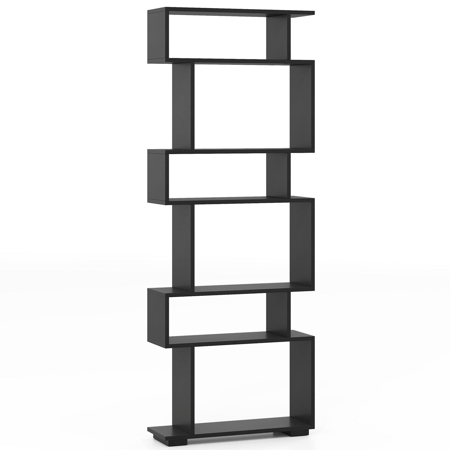 6-Tier Bookcase with Anti-Tipping Kit
