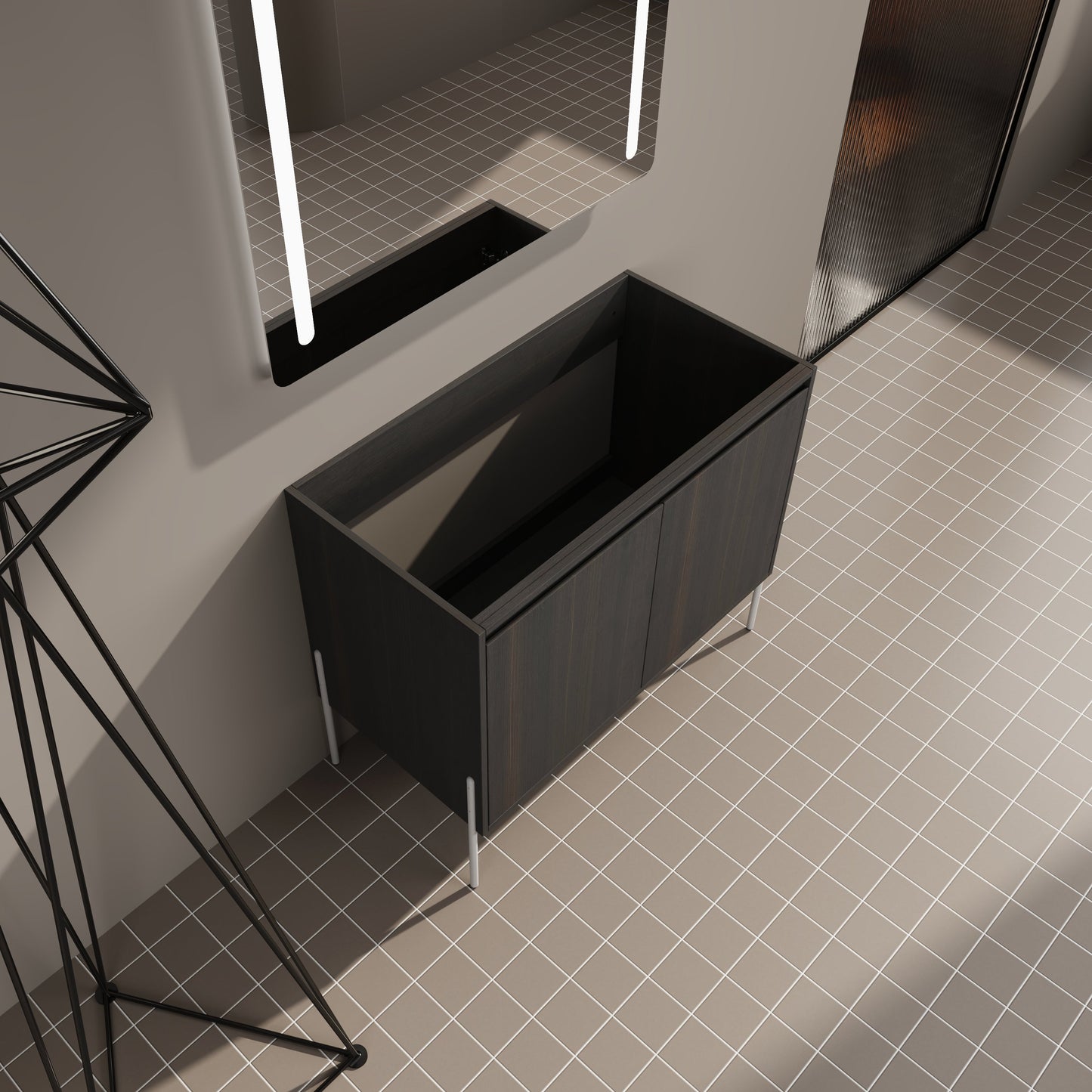 36" Freestanding Bathroom Vanity with Soft Closed Doors