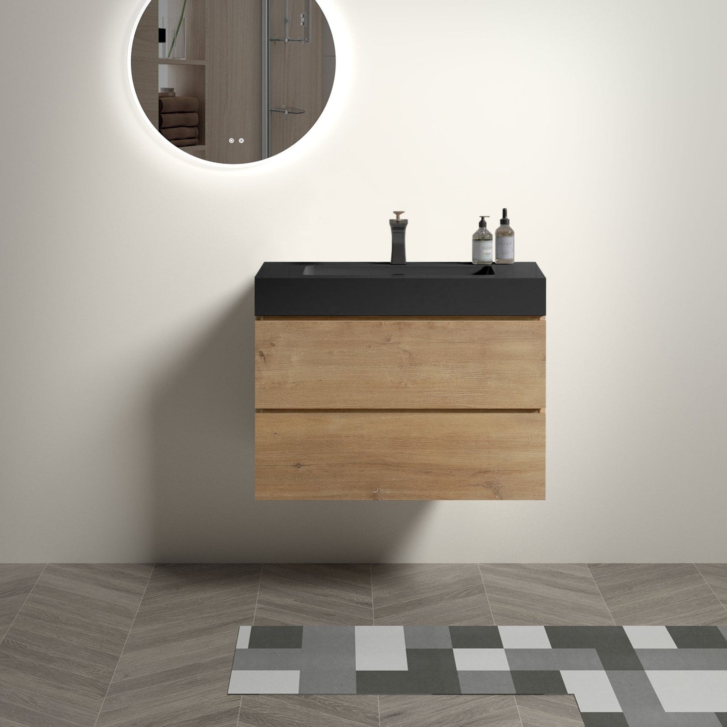 Alice 30" Wall Mounted Bathroom Vanity