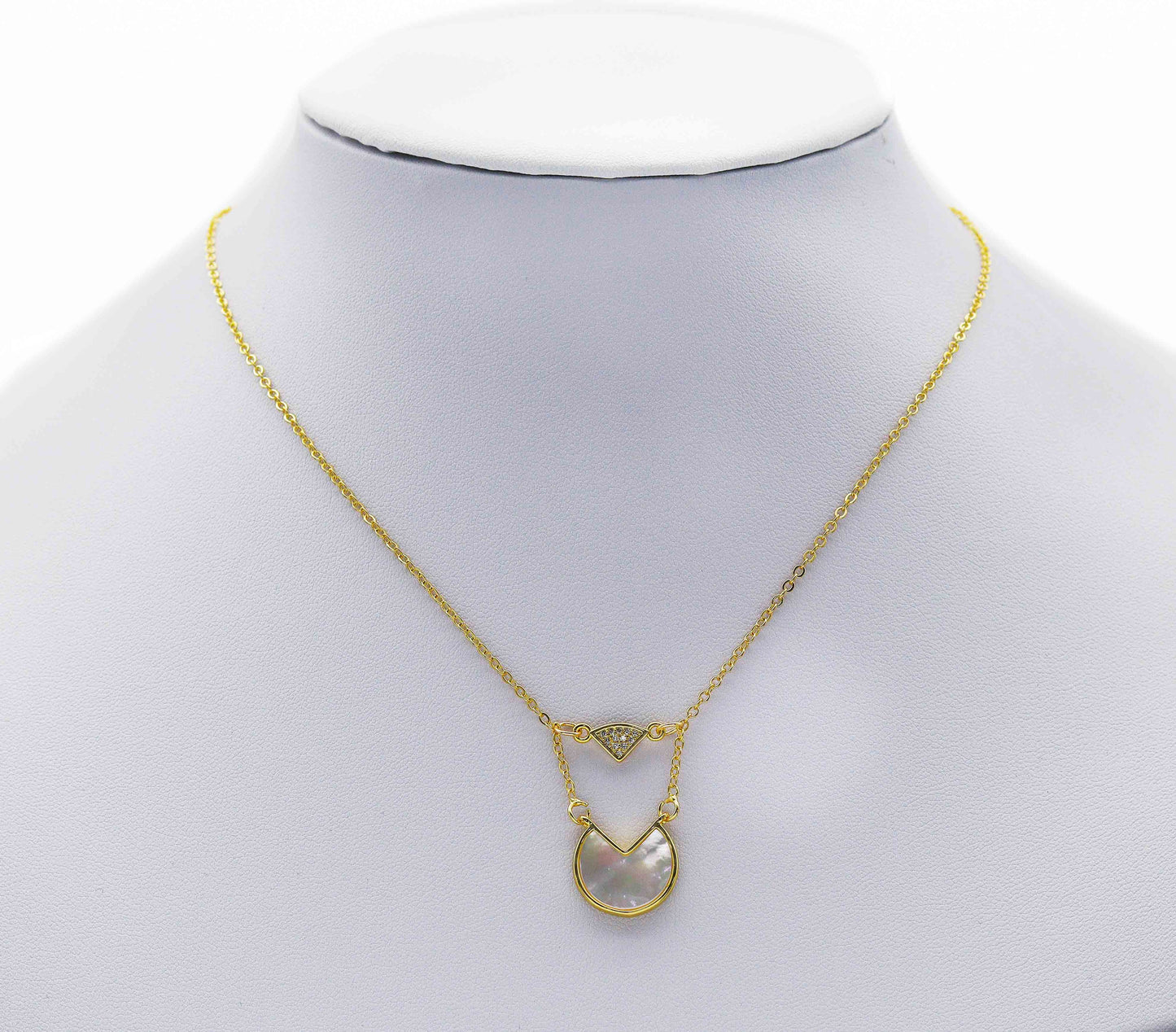 Gold MOP Abalone Charm, Sku#LY06