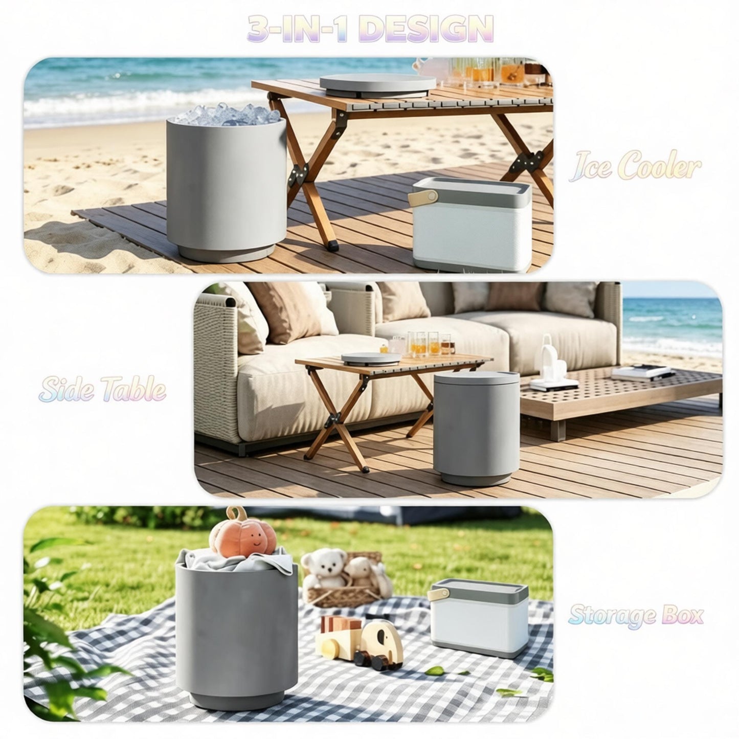 Portable Storage Box & Ice Cooler