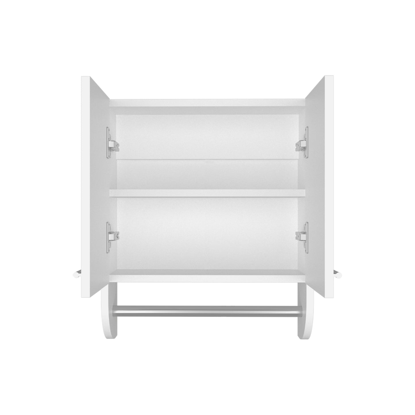 Medicine Cabinet 20.30" H, with 2 Shelves and 2 Doors