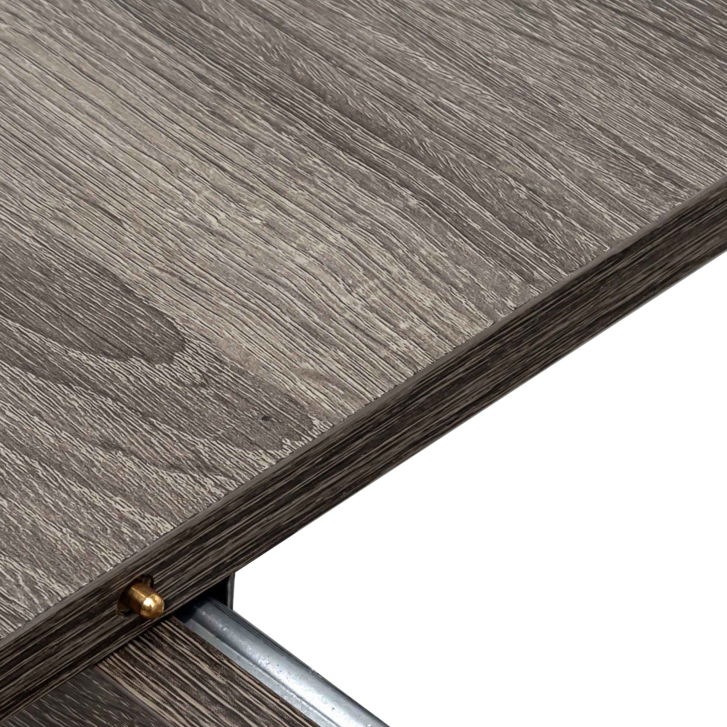 Dining Table - 106.3 in Large Extendable Kitchen Table