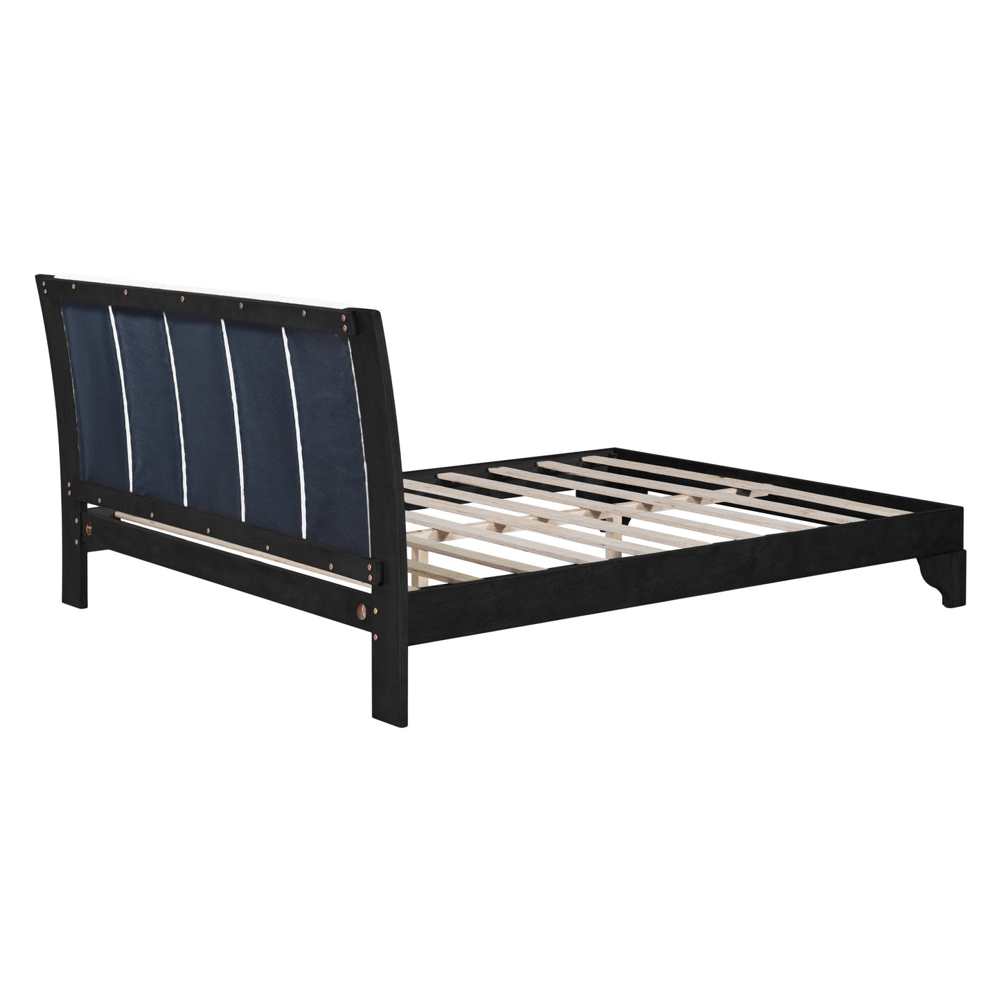 Queen Size Bed Frame in Black and White