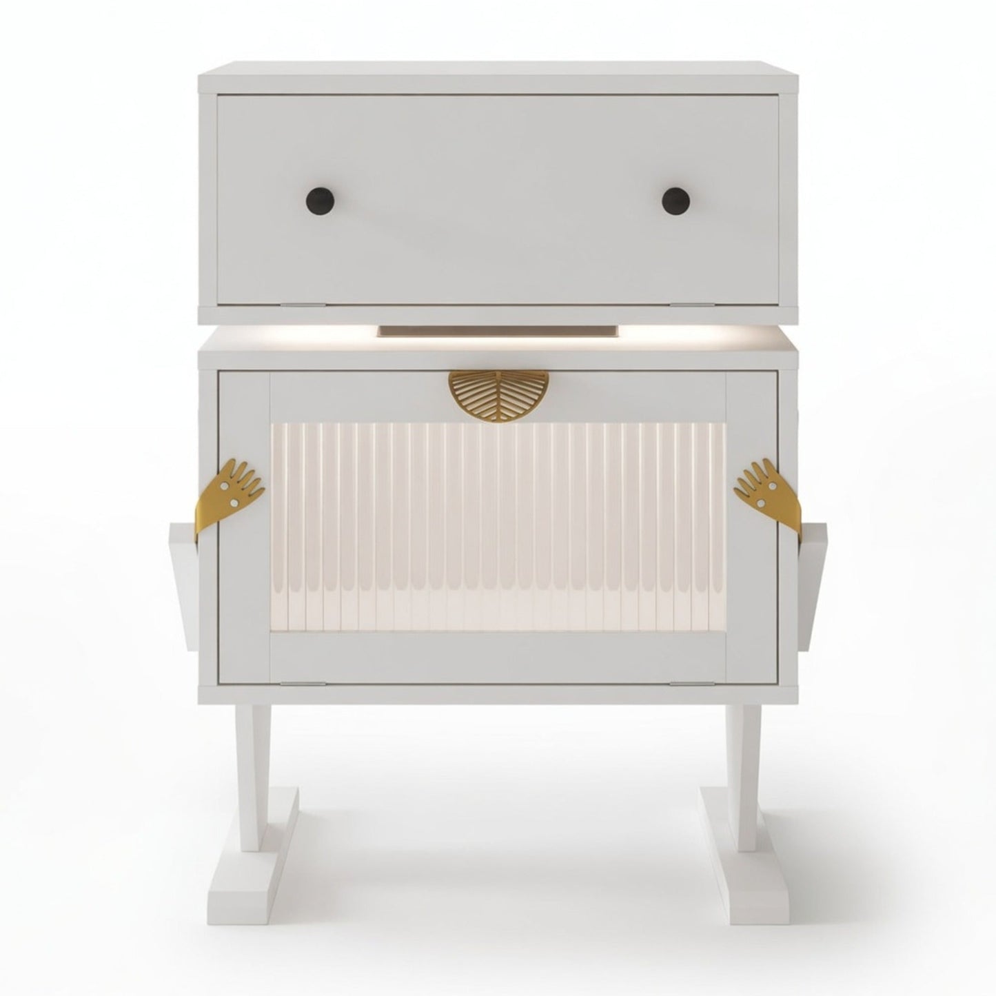 20.7" Wide Fun Robot Nightstand