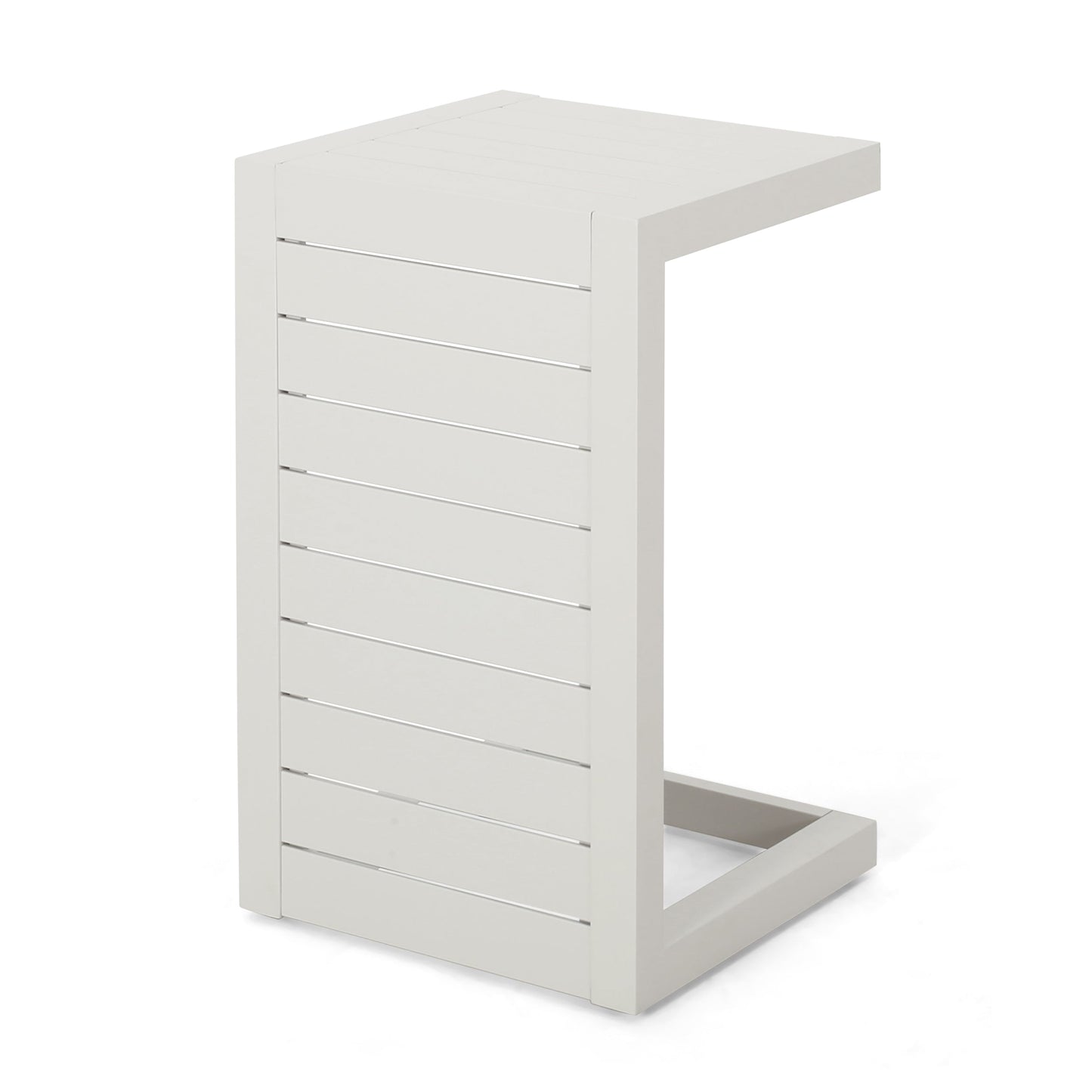 Cape Coral Aluminum C-Shaped Table