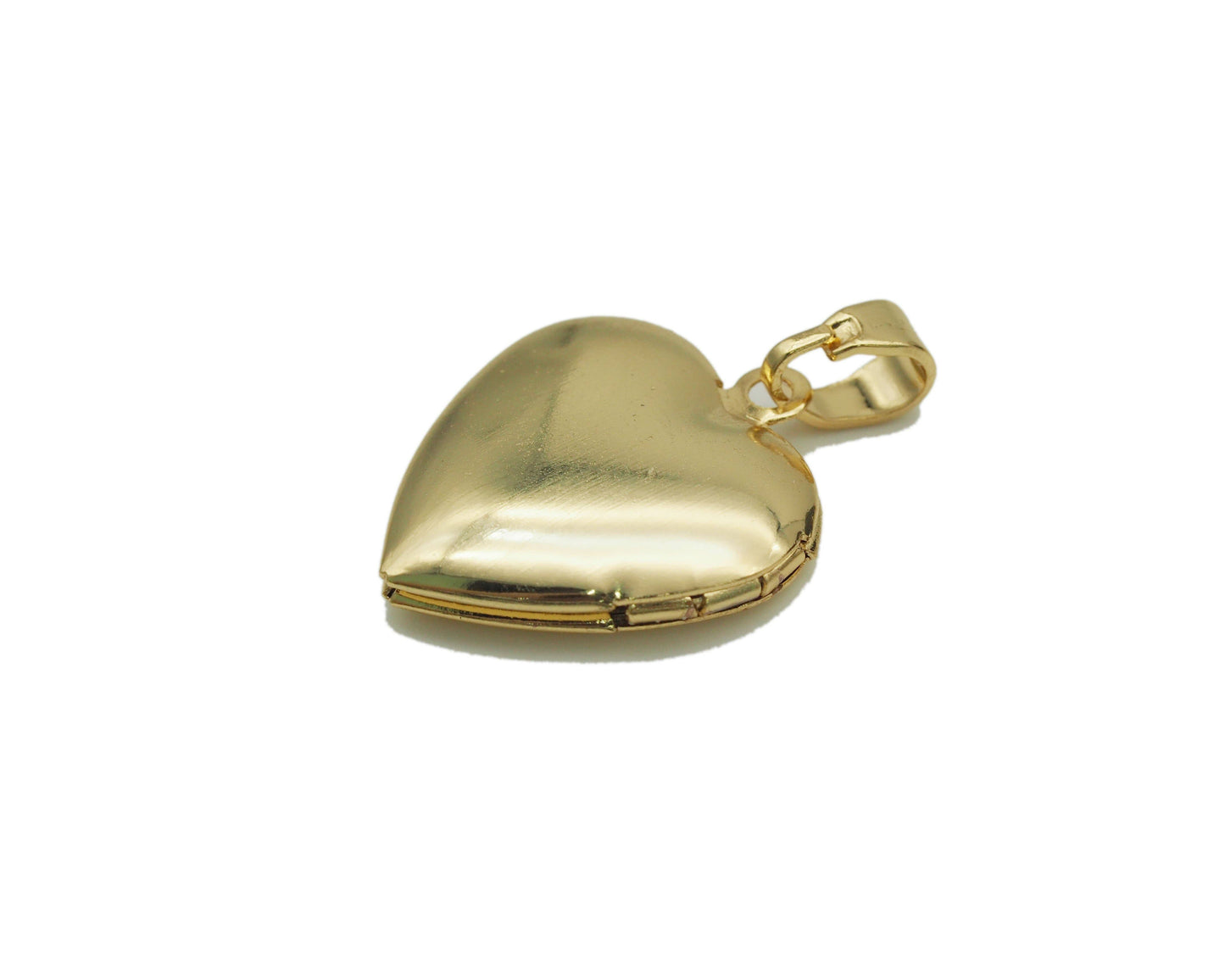 Lockets Enamel Sweet Word On Heart Shape Pendant, Sku#FH185