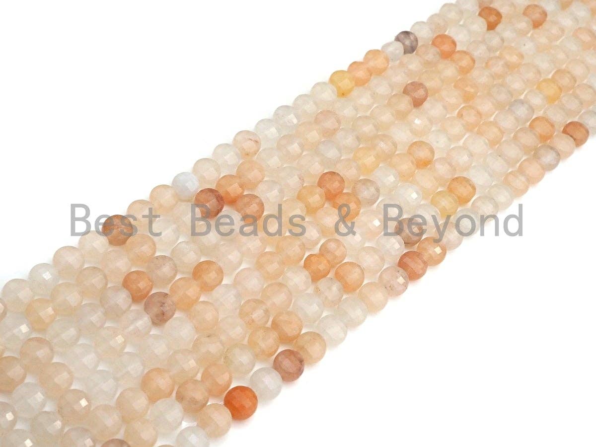 Natural Pink Aventurine Checkerboard Cut Coin Shape beads, 6mm/8mm/10mm Turtle Shell Cut Aventurine Beads, 16" Full Strand, sku#UA42