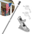 6Ft Stainless Steel Wall Mounted Flag Pole