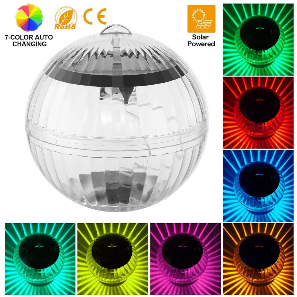 7 Color Solar LED Floating Lights