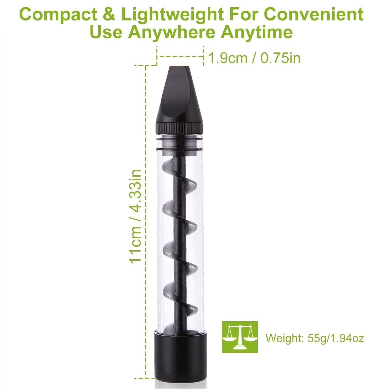 7-in-1 Grinder Blunt Kit with Smoking Metal Tip Cleaning Brush