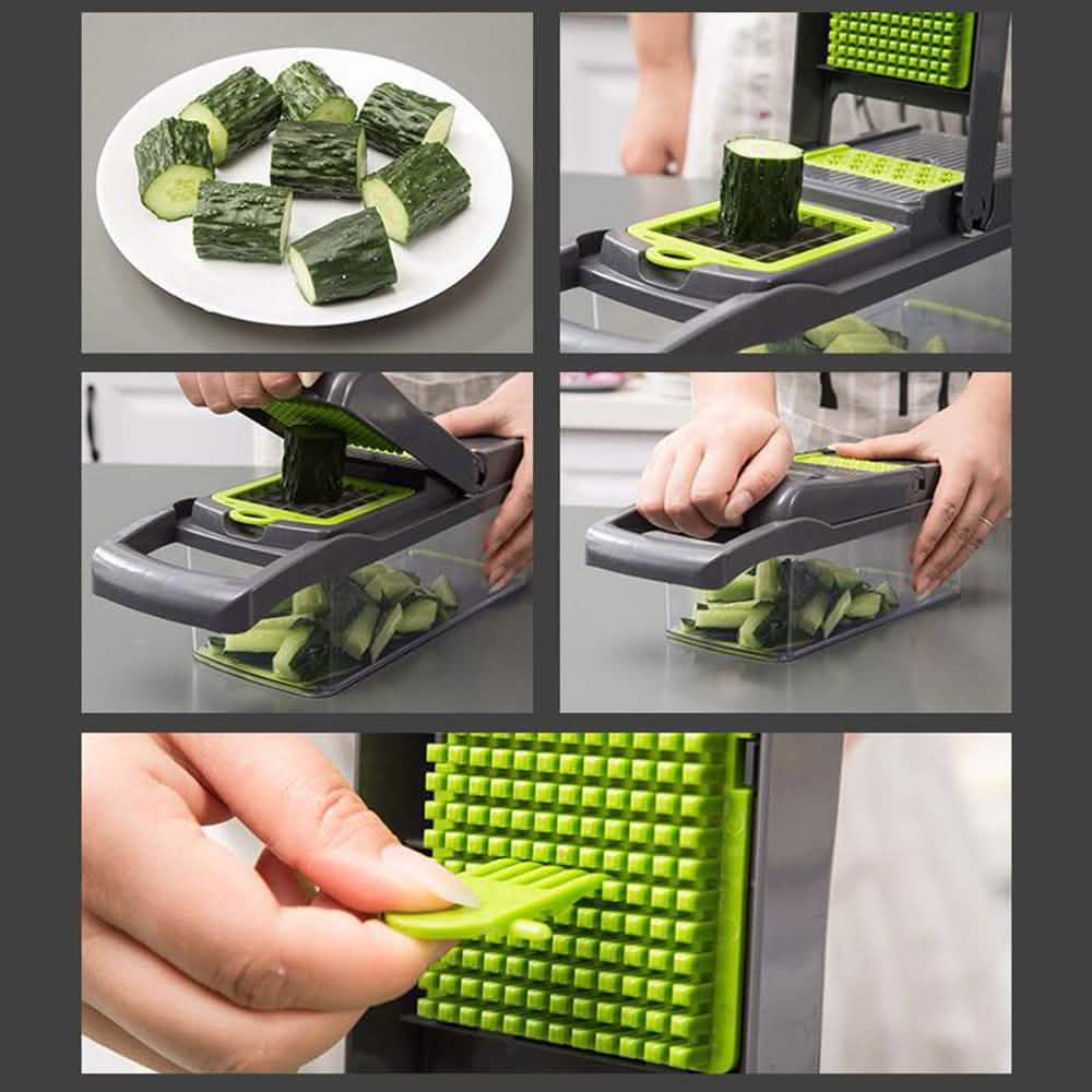 7-in-1 Vegetable Chopper with Container