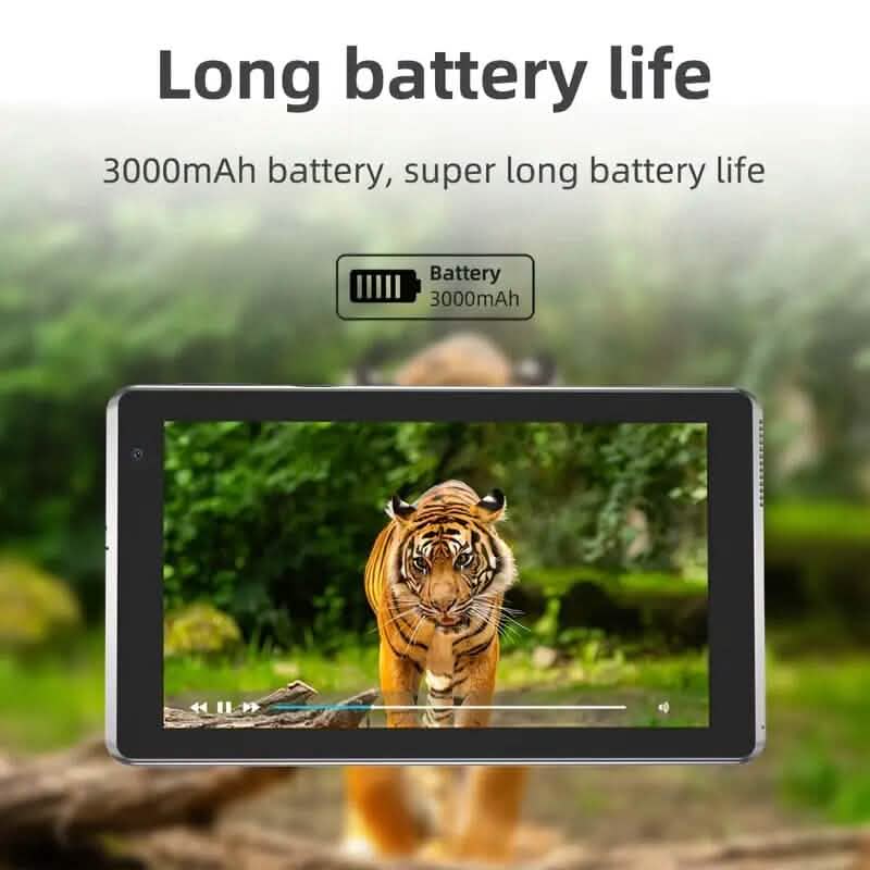 Android 12.0, Dual Camera 7" Tablet with 32GB RAM & Storage