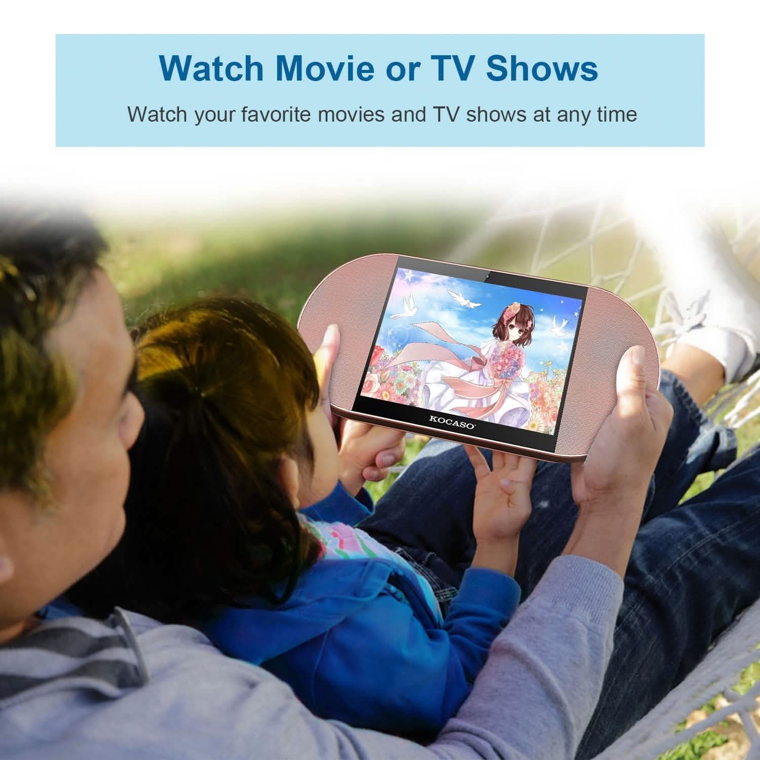 7-Inch Touch Screen Android Tablet PC with Wireless Speaker