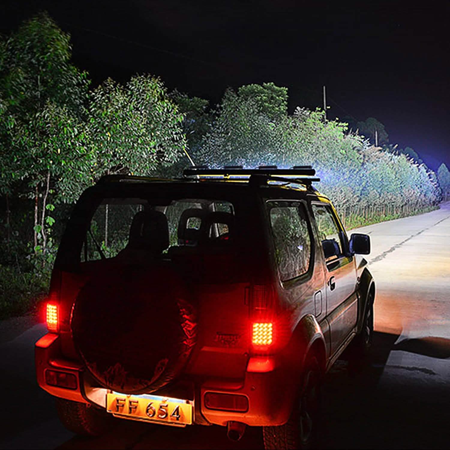 Barre lumineuse à LED 7" simple rangée - Projecteurs tout-terrain