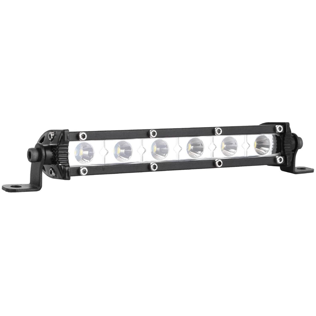 Barre lumineuse à LED 7" simple rangée - Projecteurs tout-terrain