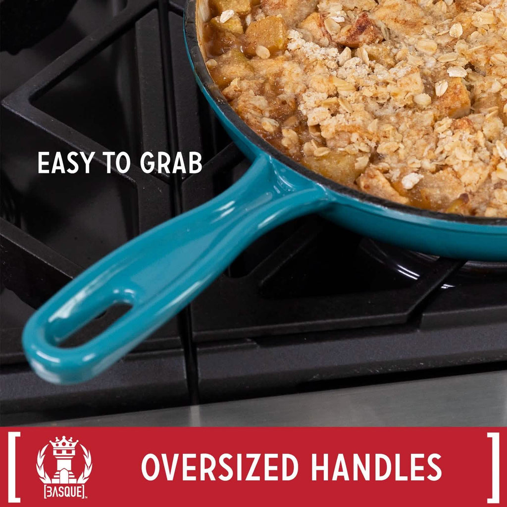 7-Piece Set: Basque Enameled Cast Iron Cookware Set