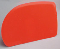 Racloirs en plastique, Couleurs disponibles, Tailles et formes variées