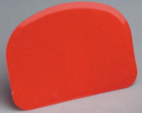 Racloirs en plastique, Couleurs disponibles, Tailles et formes variées