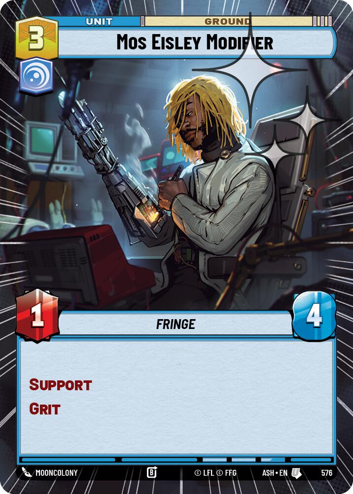 Mos Eisley Modifier (576) (Hyperspace Foil) (576) [Ashes of the Empire]