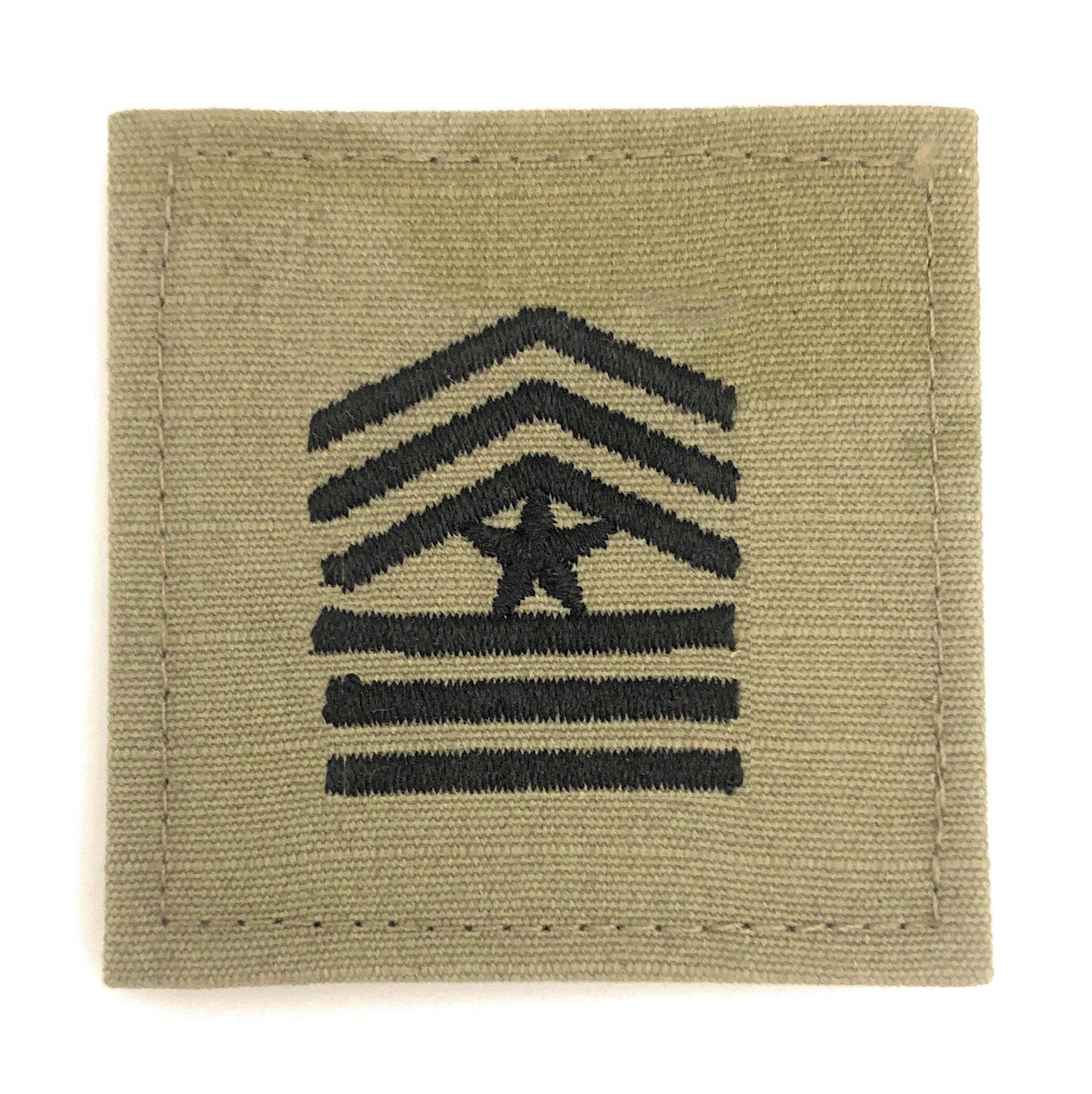 ROTC Sergeant Major OCP Rank with Hook Fastener
