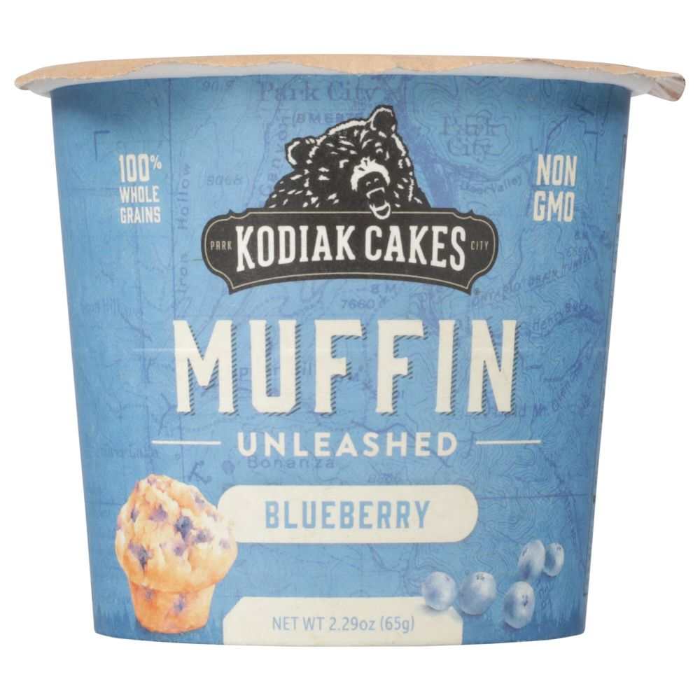 KODIAK Muffin Cup Blueberry, 2.29 oz