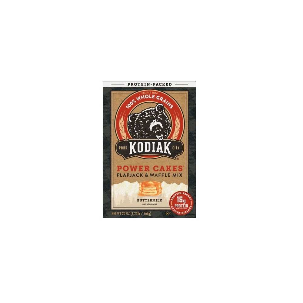 KODIAK CAKES Flapjack and Waffle Mix Whole Grain Buttermilk | 20 oz