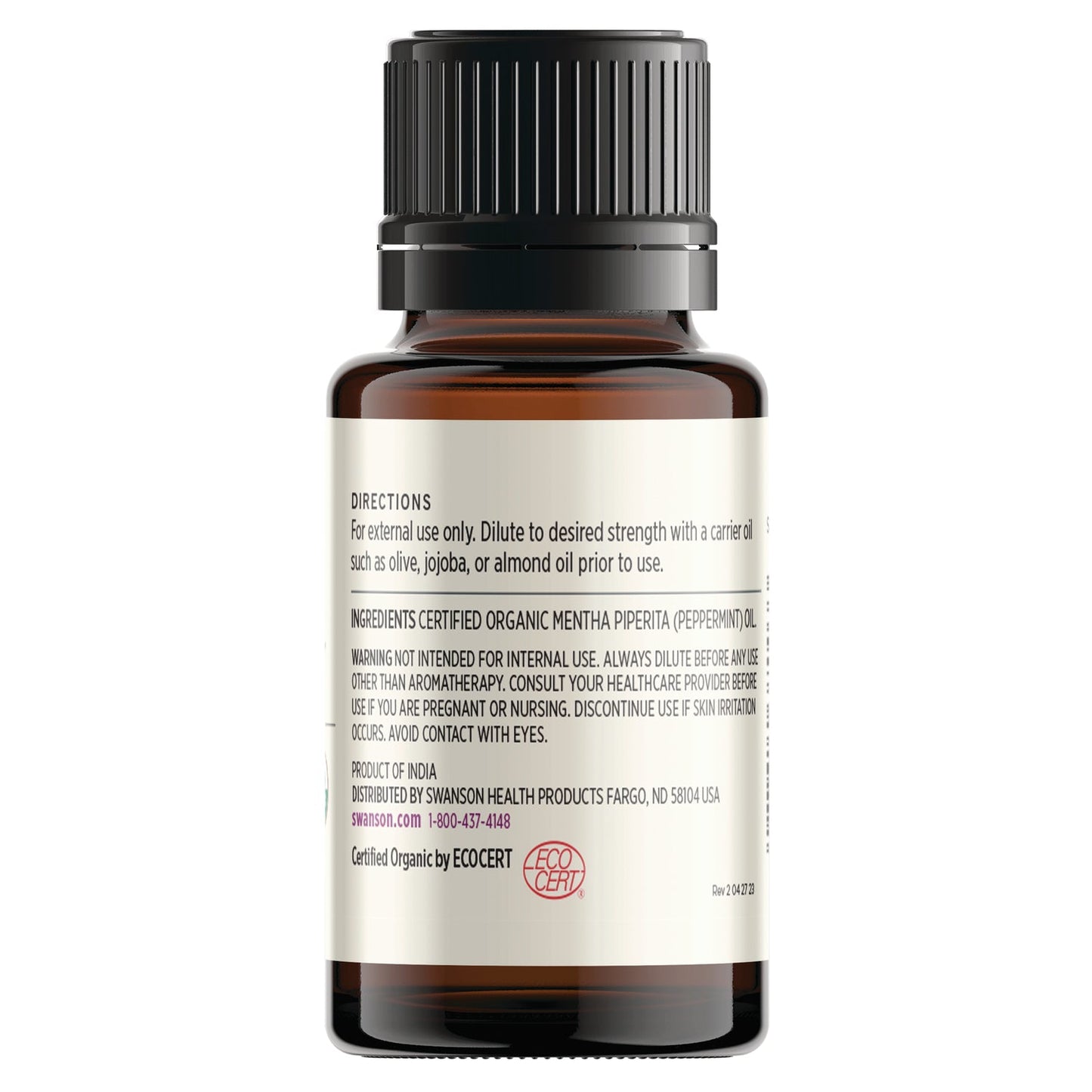 Certified Organic Peppermint Essential Oil - 3 Pack