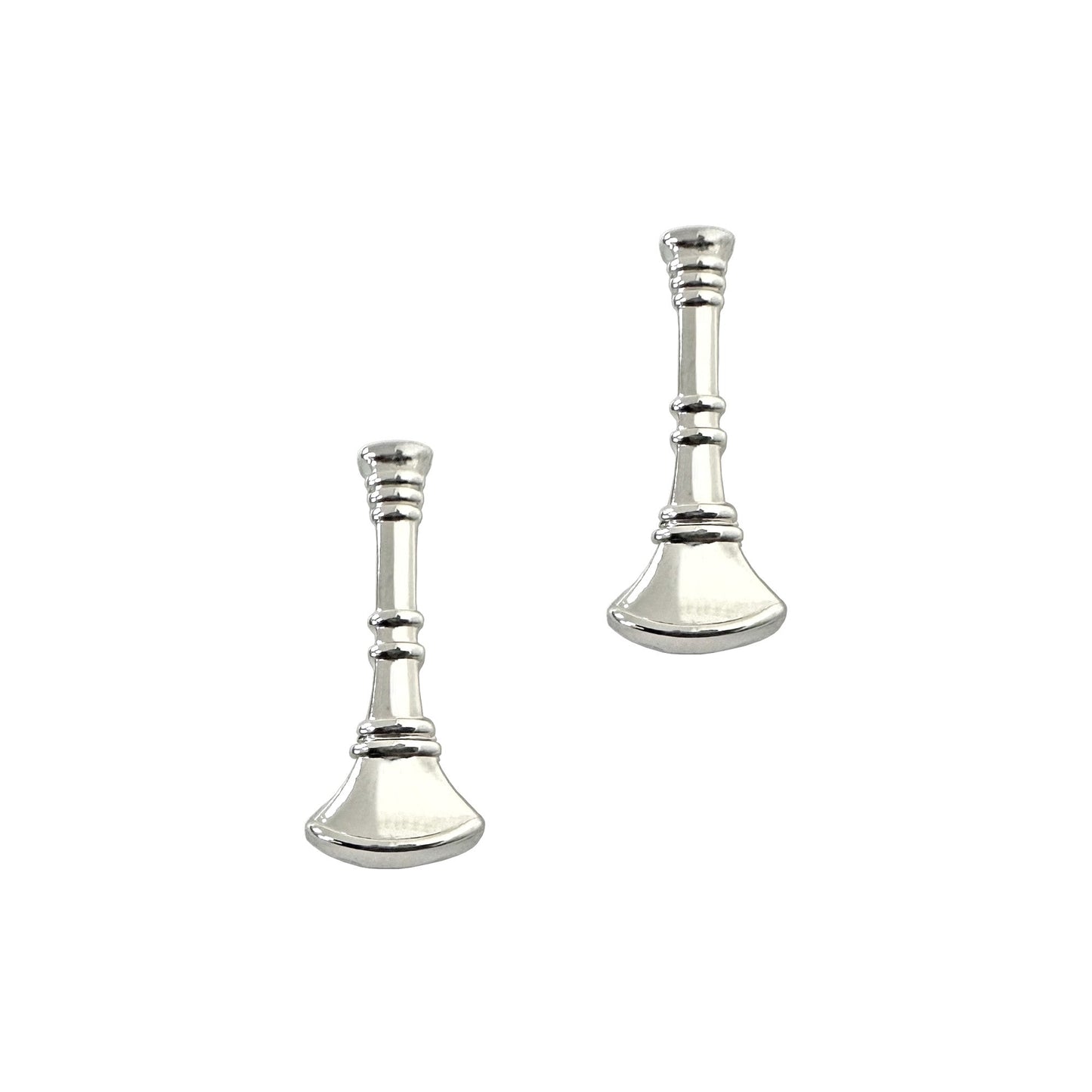 STA-BRITE® Lieutenant 1 Bugle Nickel Plated 3/4” (pair)
