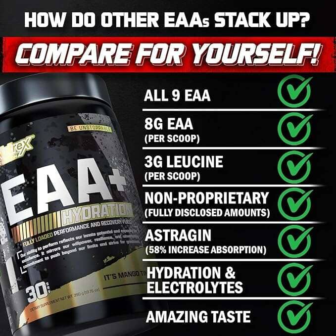Nutrex EAA+ Hydration, 30 Servings