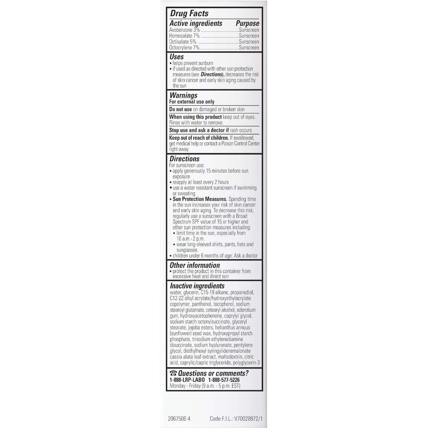 La Roche-Posay Anthelios Hydrating Lotion SPF 50 250 ml sunscreen