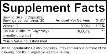NutraKey HMB Force & Récupération, 90 Gélules