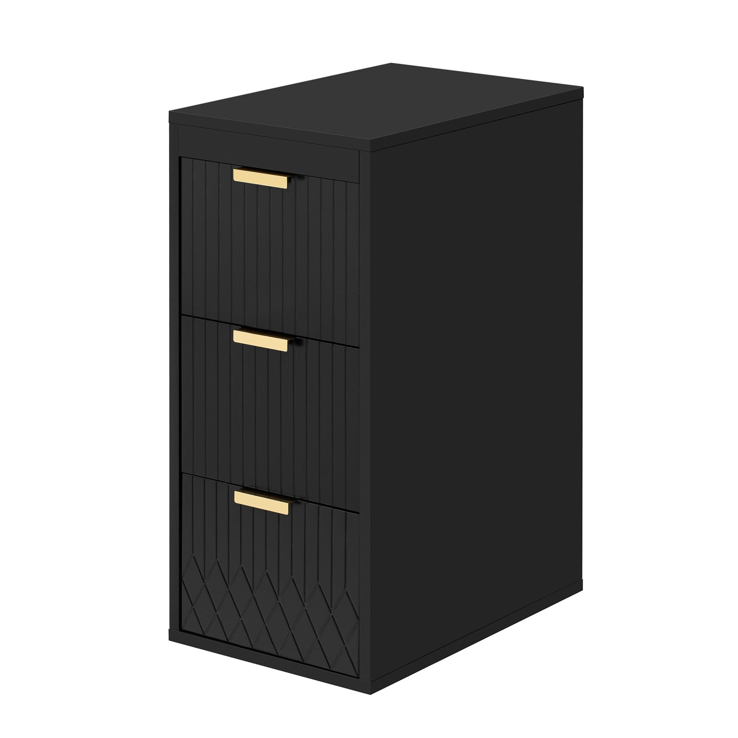 Wall Mounted Floating Cabinet with Drawers